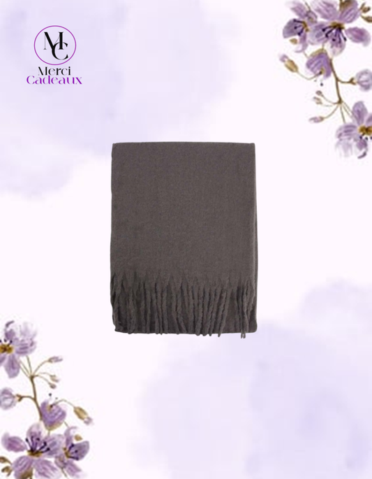 Bufanda Lisa Tipo Alpaca