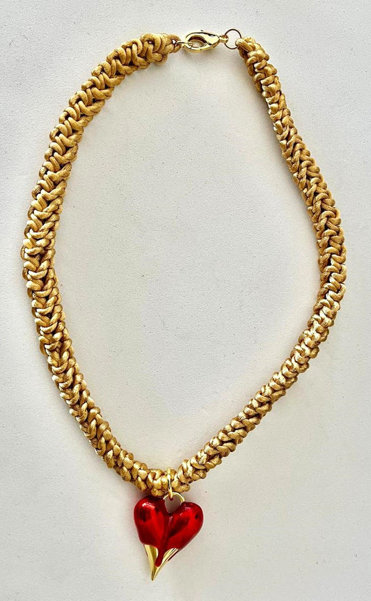 Conjunto Tejido Dorado