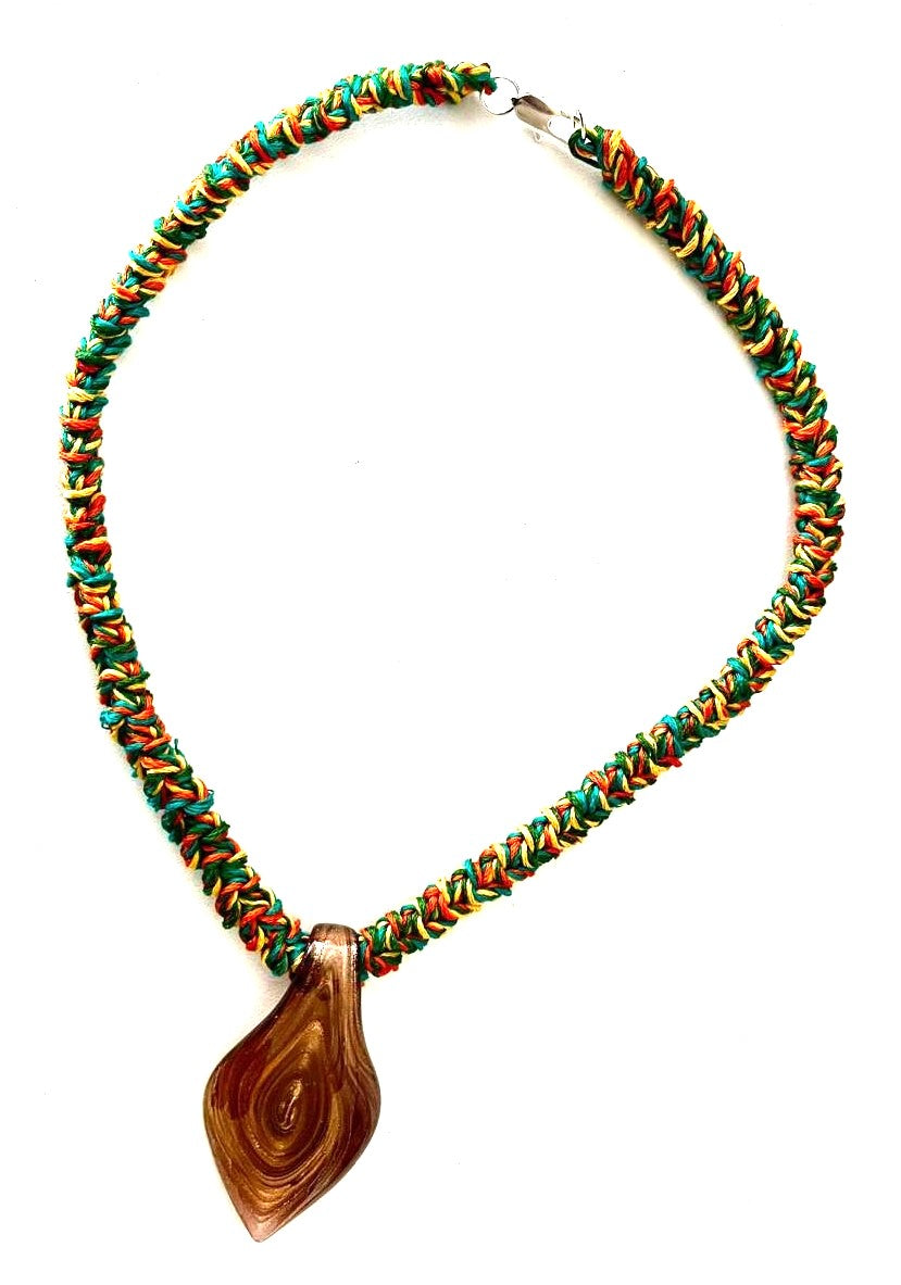 Collar Tejido Multicolor