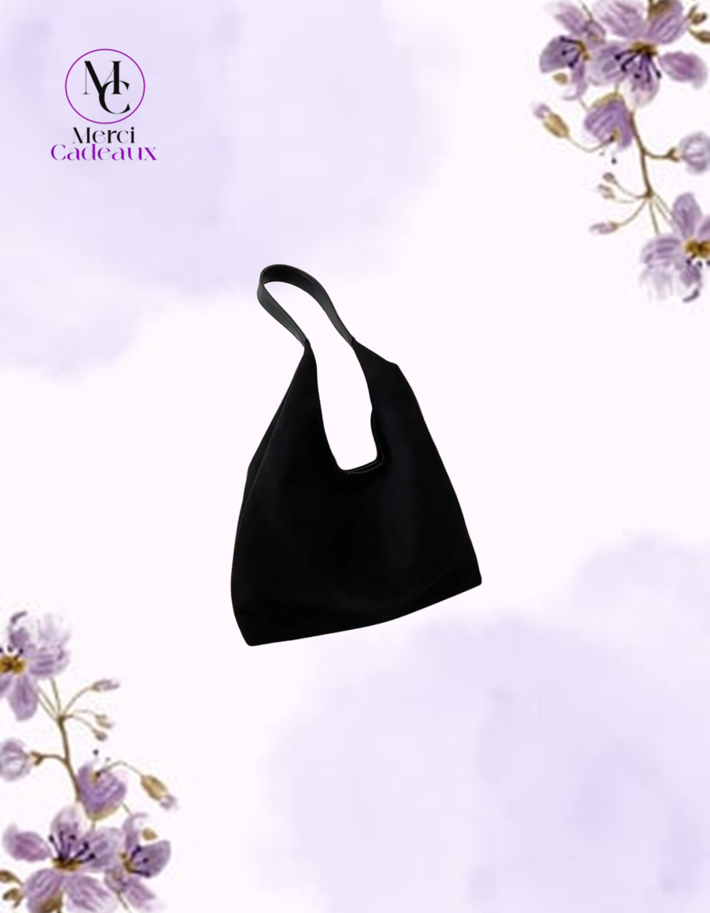 Bolso de hombro vintage de gamuza de gran capacidad y textura muy suave
