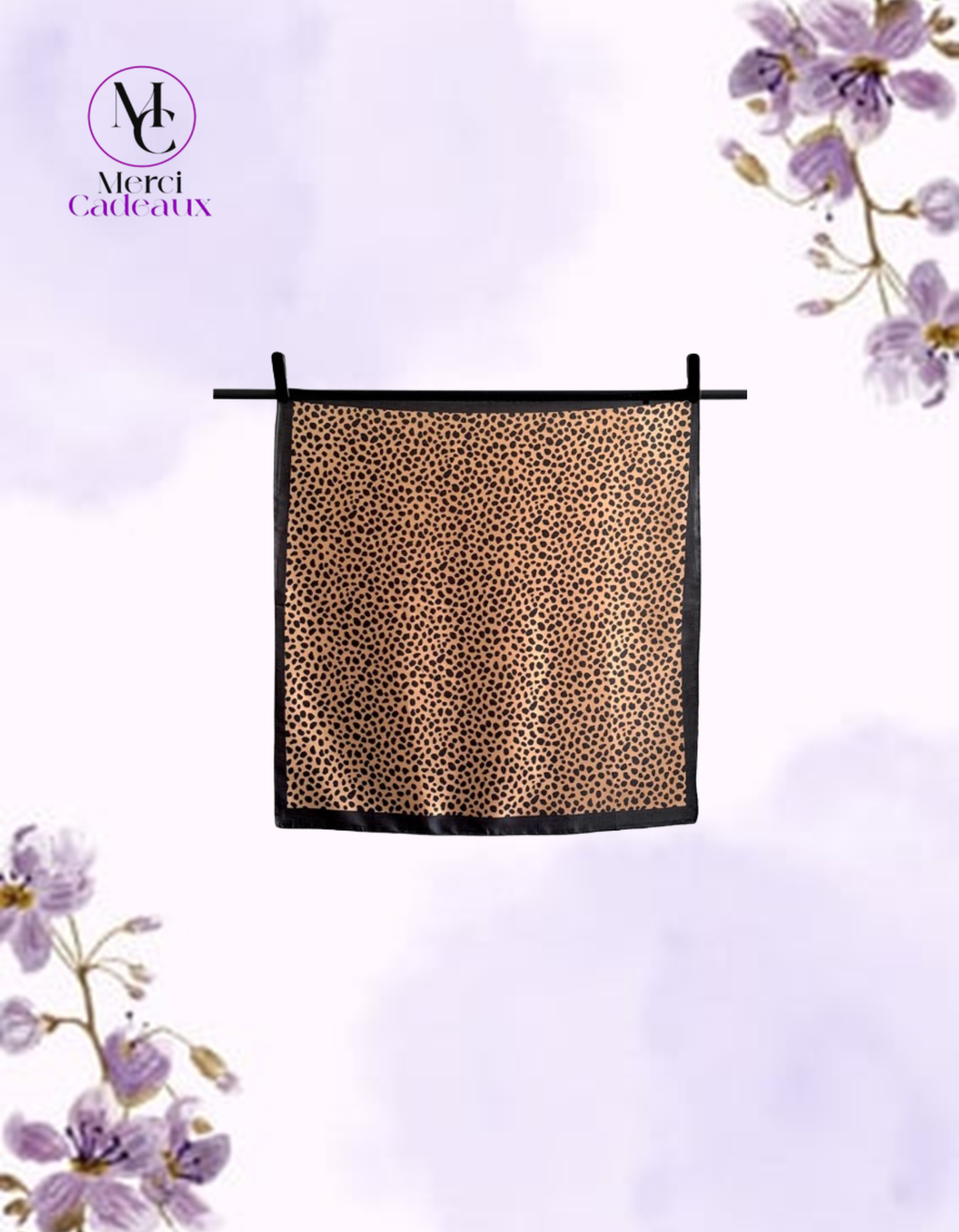 Pañuelo de Seda Animal Print