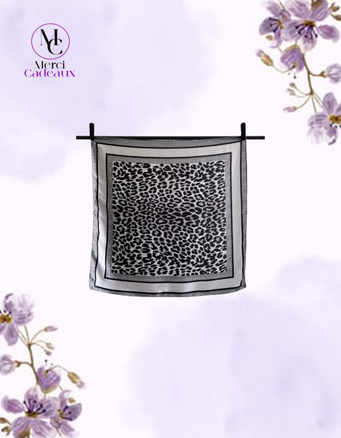 Pañuelo de Seda Animal Print