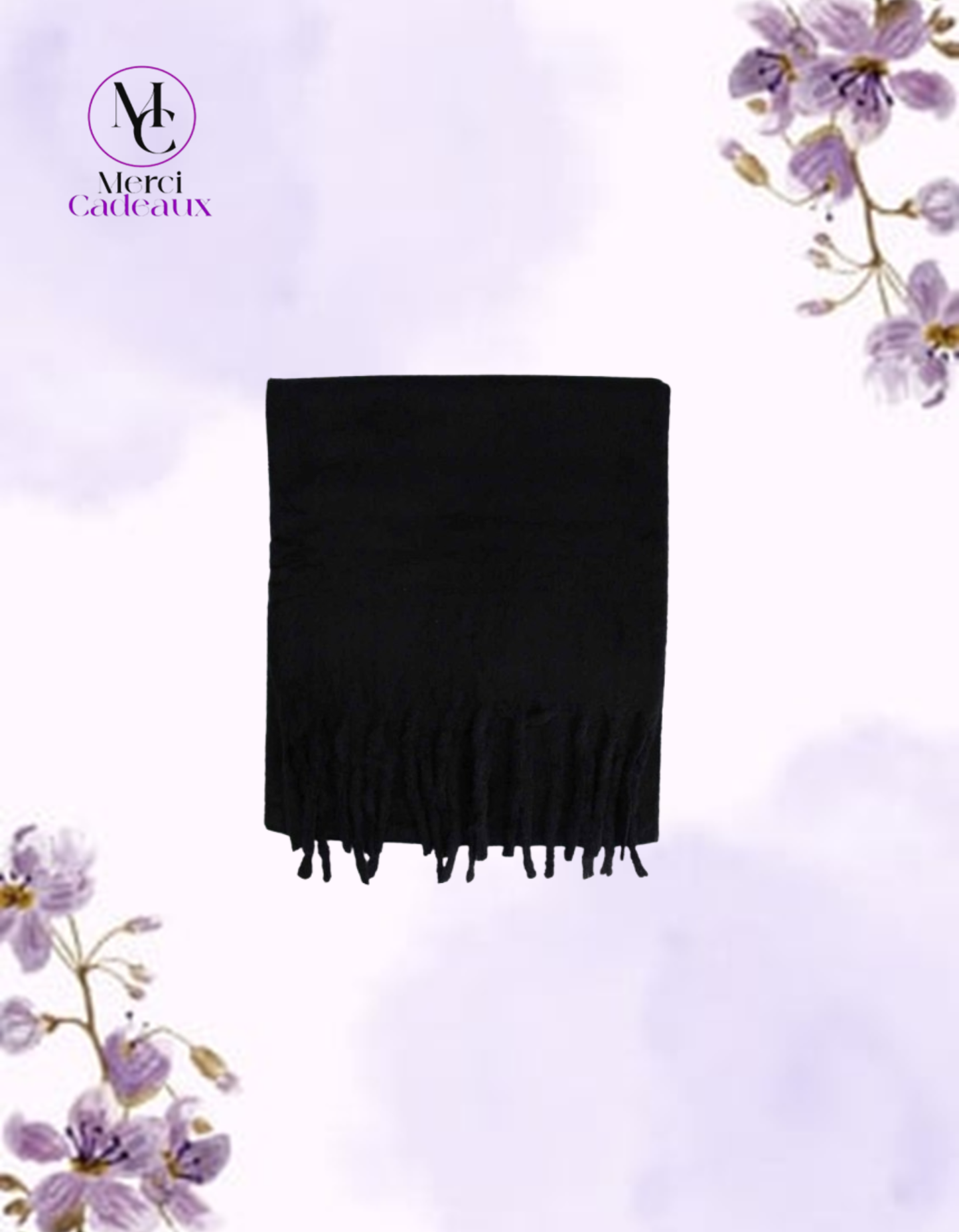 Bufanda Lisa Tipo Alpaca