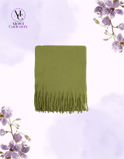 Bufanda Lisa Tipo Alpaca