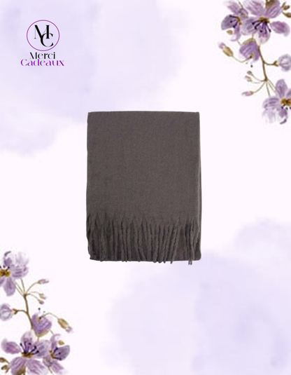 Bufanda Lisa Tipo Alpaca