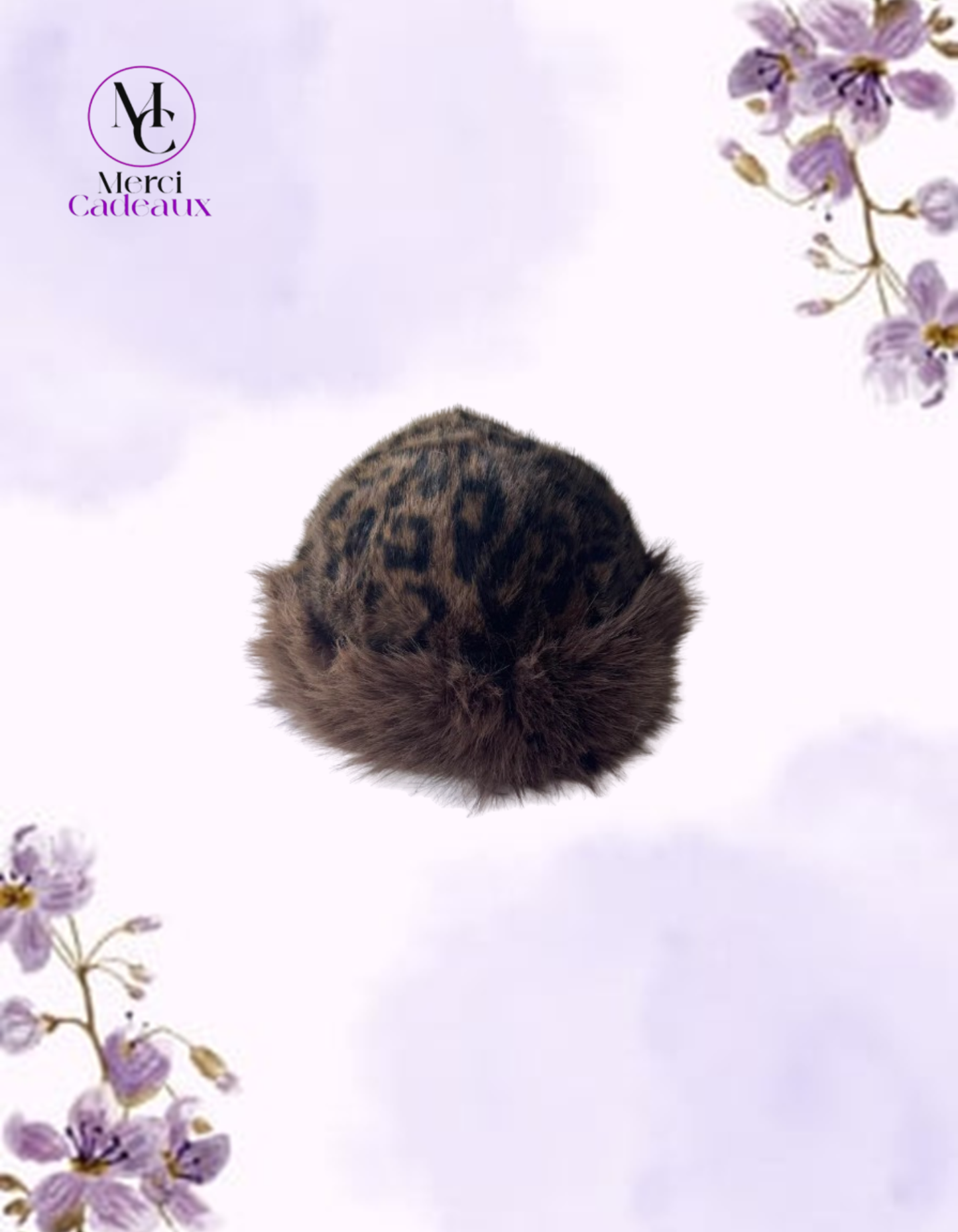 Gorro peludo, suave y cálido de estilo coreano