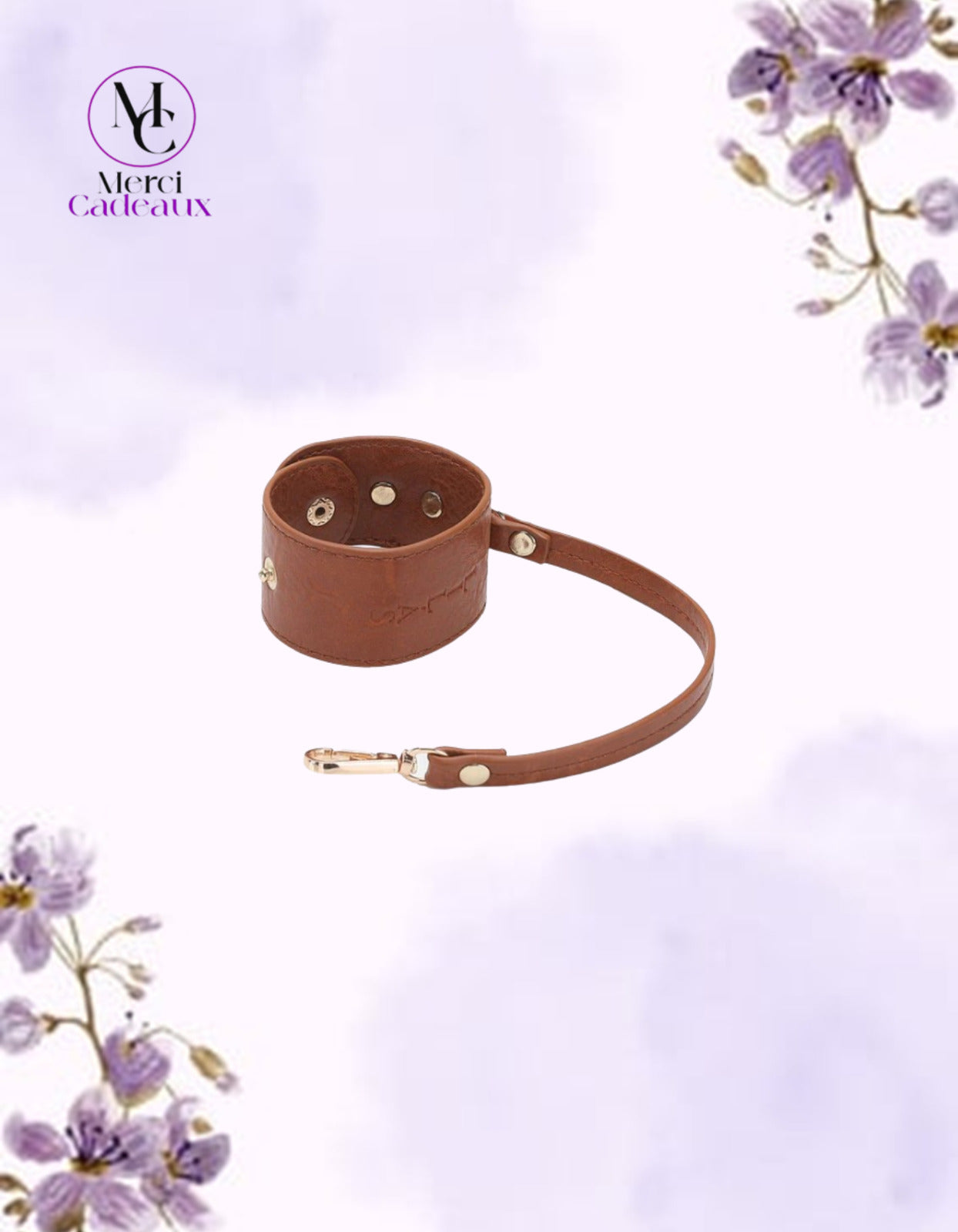 Colgador de accesorios para carteras café