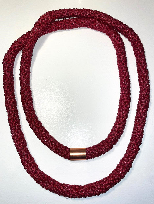 Conjunto Tejido Burdeo