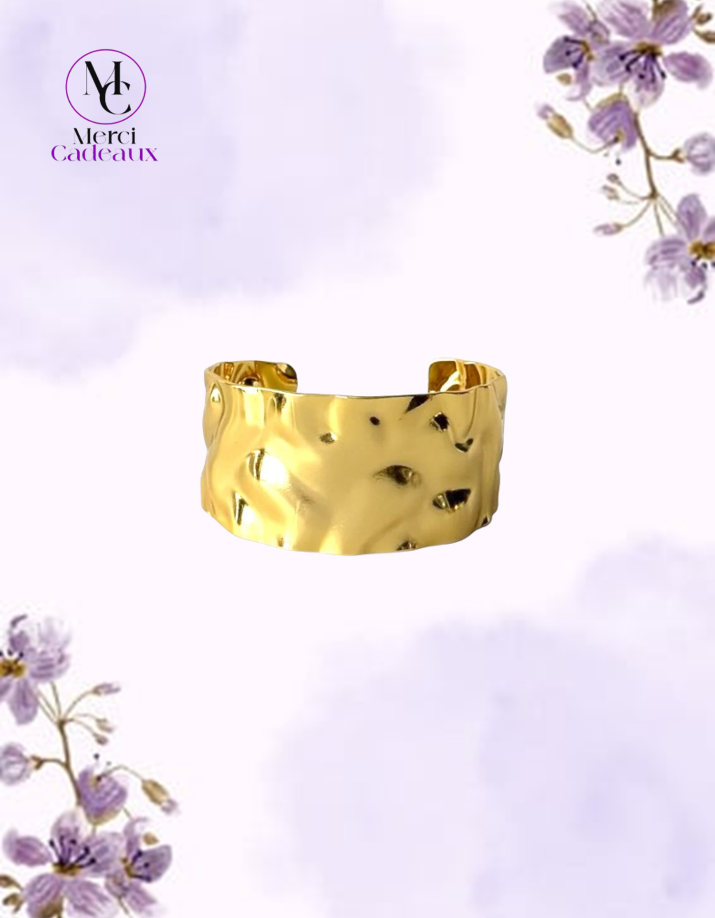 Pulsera esclava con textura